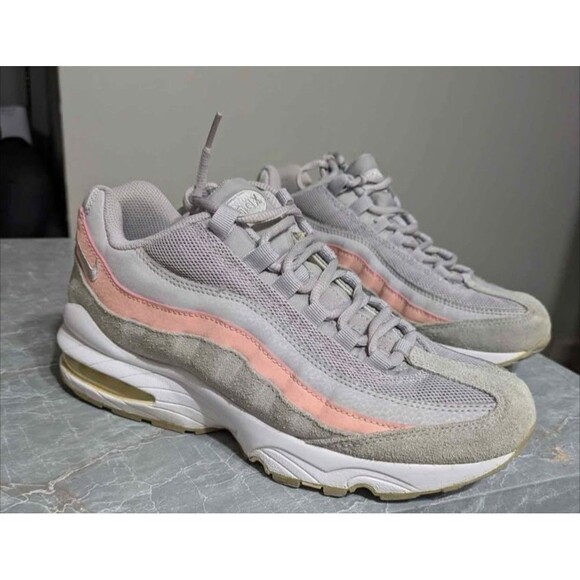Nike Other - Size 6y Girls Pink & Grey Nike Air Max 95 Atmosphere. Fits A Size 7.5 In Women's